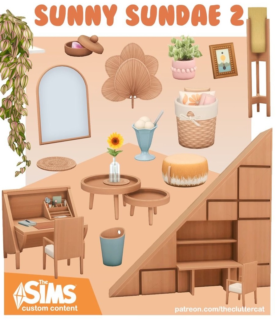 Скриншот мода Набор для гостиной Ｓｕｎｎｙ Ｓｕｎｄａｅ part II